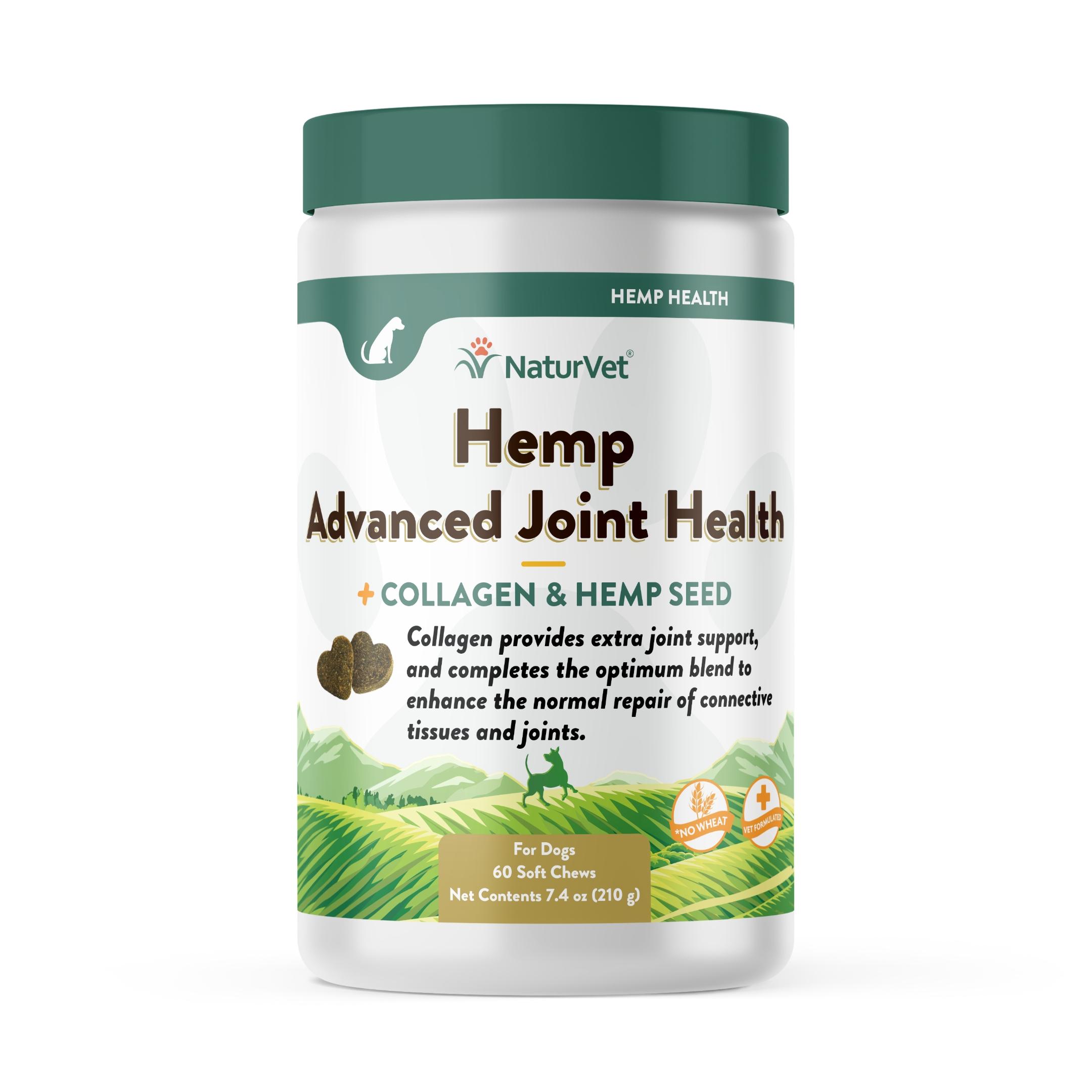 Naturvet Advanced Joint Health Soft Chews Alternative Supplement for Dogs