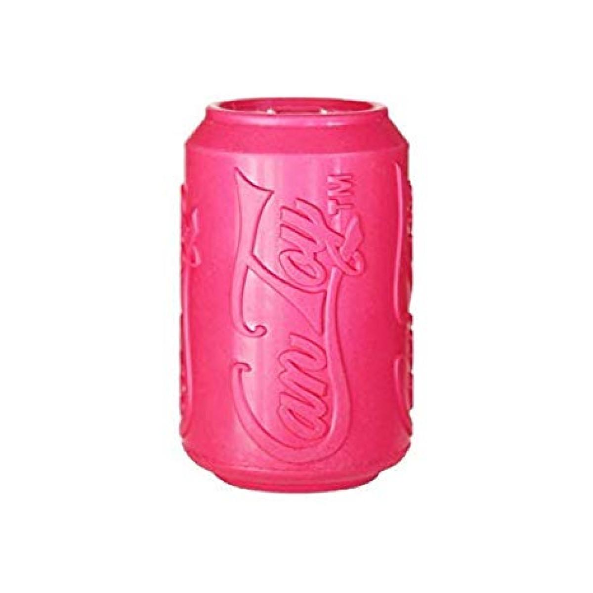 SodaPup Puppy Can Dog Toy, Pink, Large