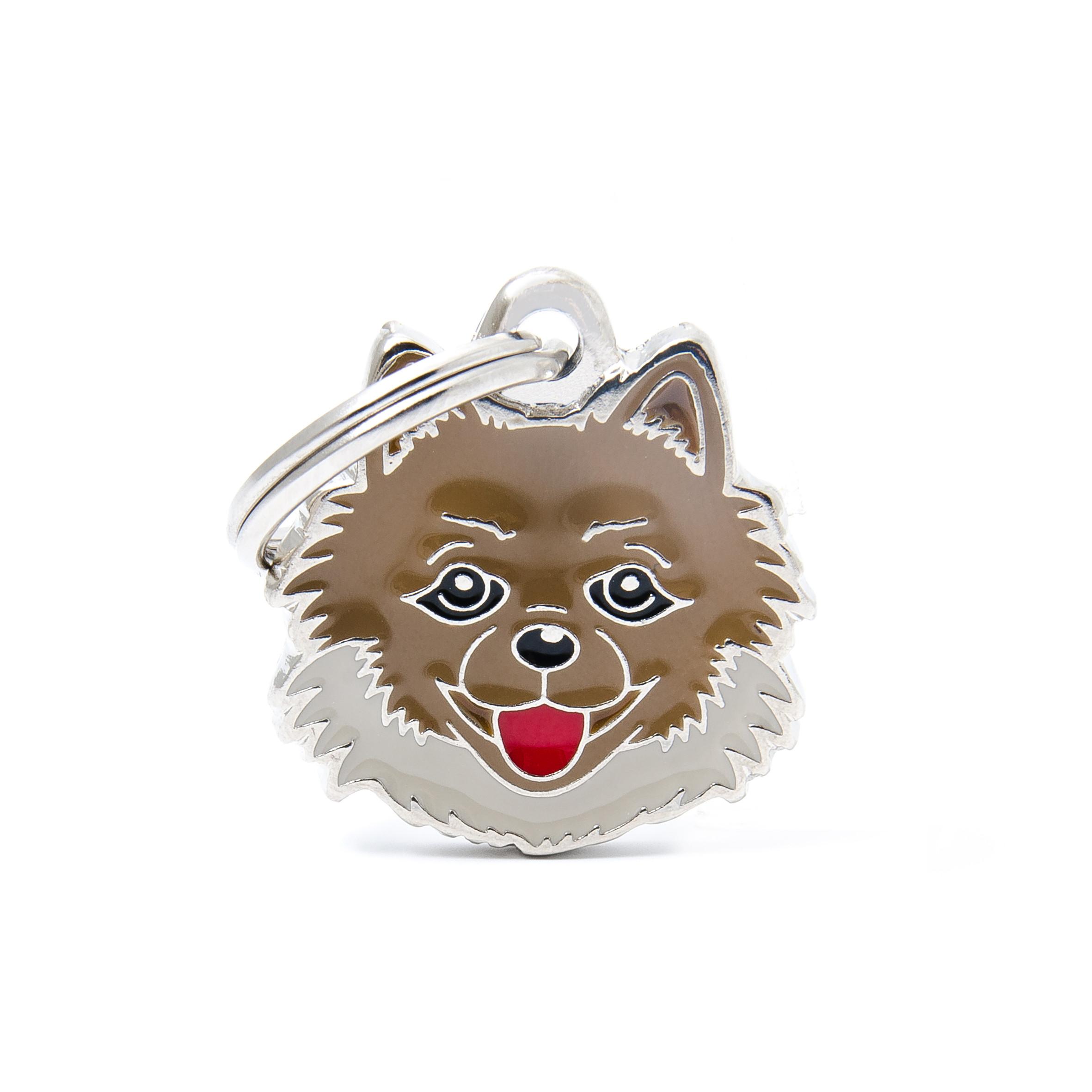 MyFamily Friends Pomeranian Pet ID Tag, Medium
