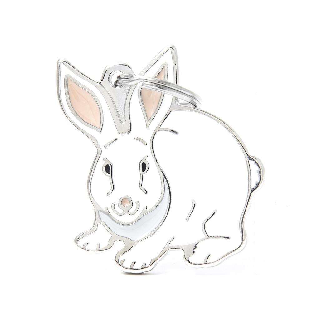 MyFamily Wild Rabbit Pet ID Tag, Medium