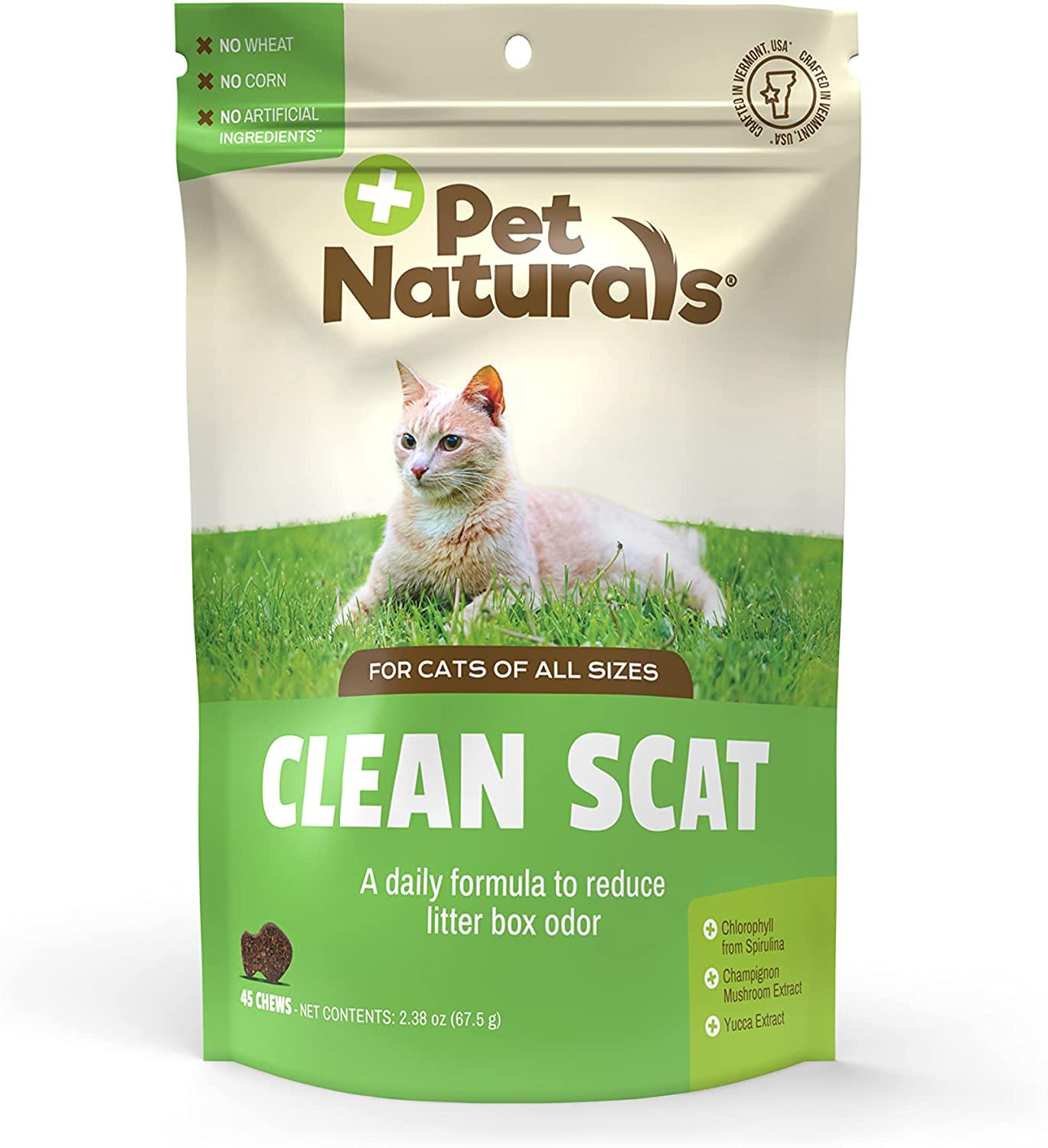 Pet Naturals Clean Scat Chews, 2.4-oz, 45 count