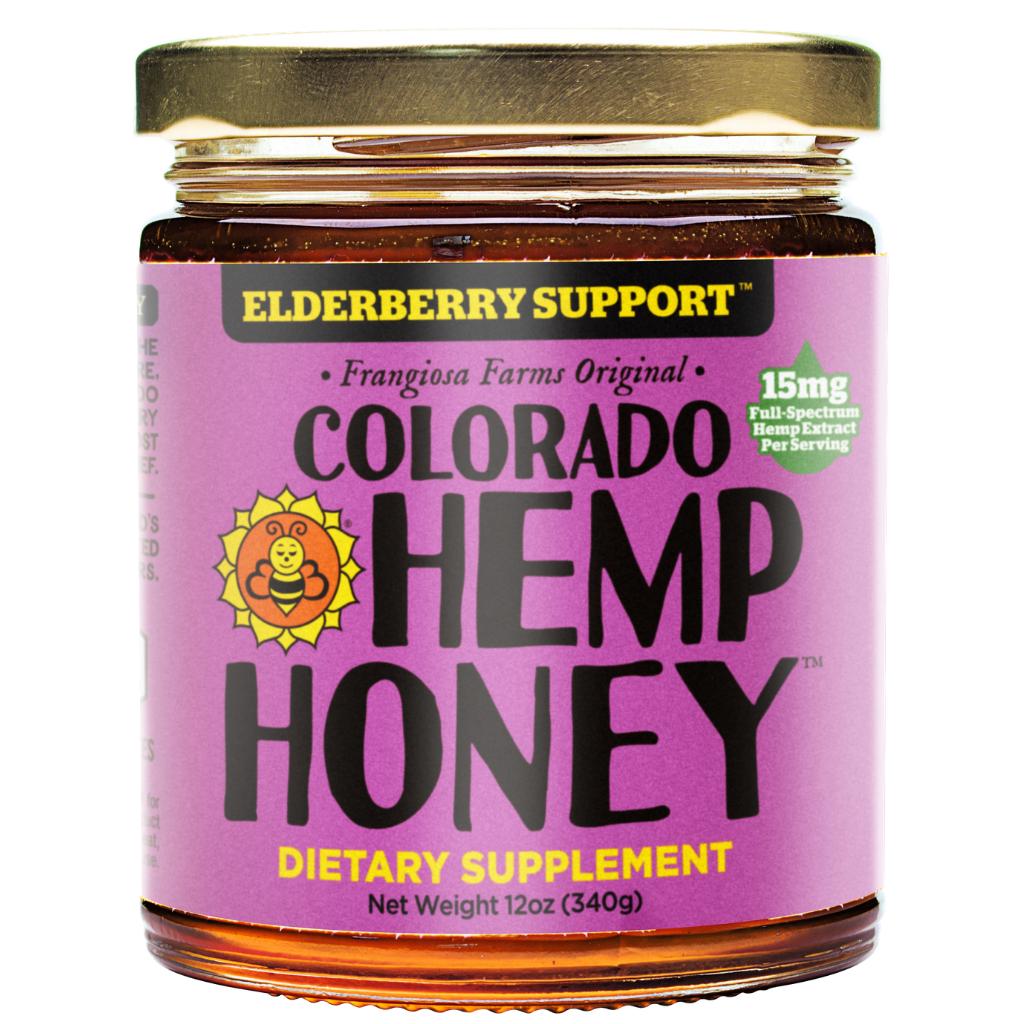 Colorado H Honey Elderberry Support Dog Supplement, 15mg