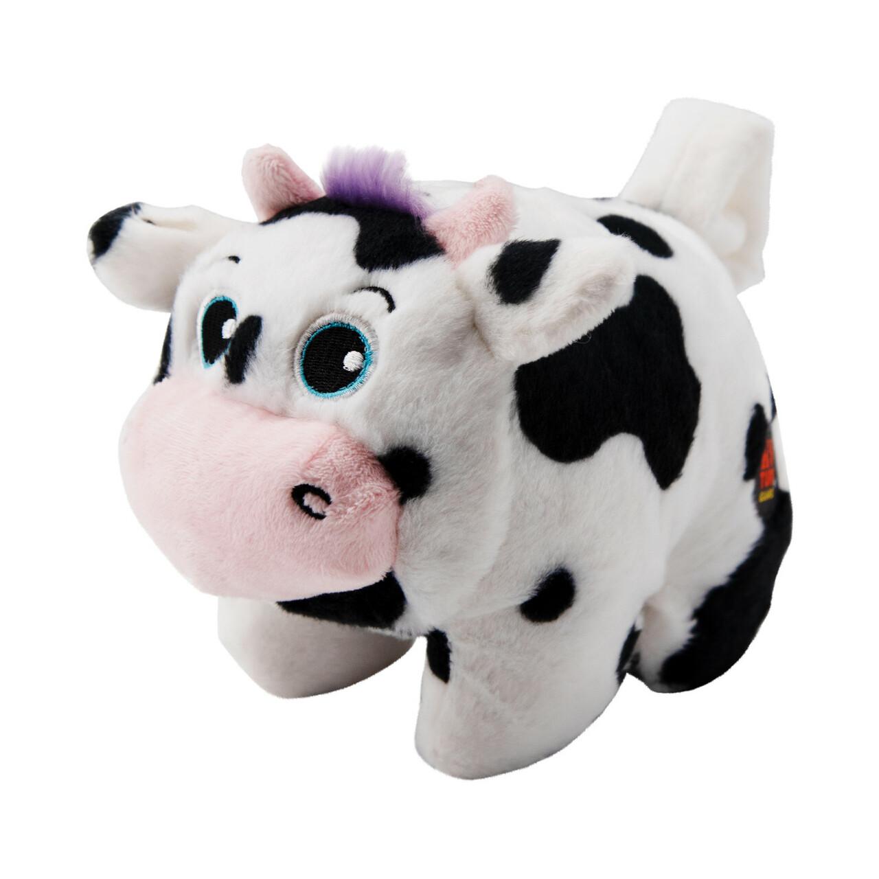Charming Pet Poppers Cow Dog Toy