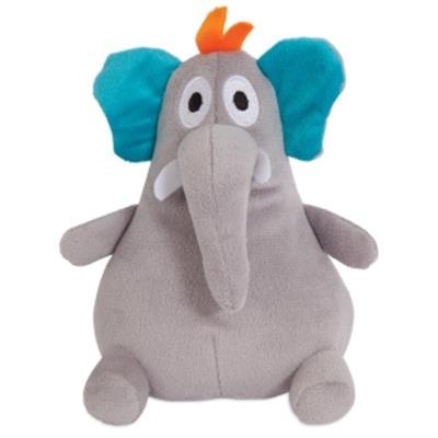 Zoobilee Grunting Elephant Plush Dog Toy