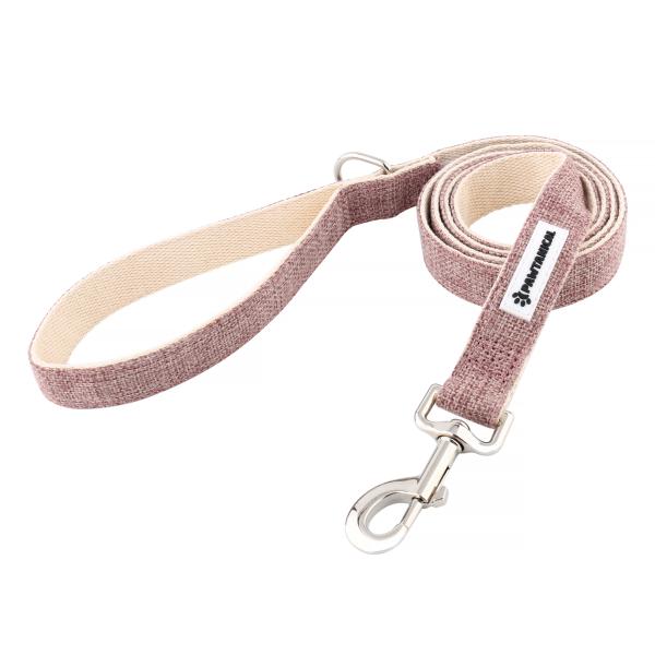 Pawtanical Dog Leash, Pastel Pink, 1-in x 4-ft