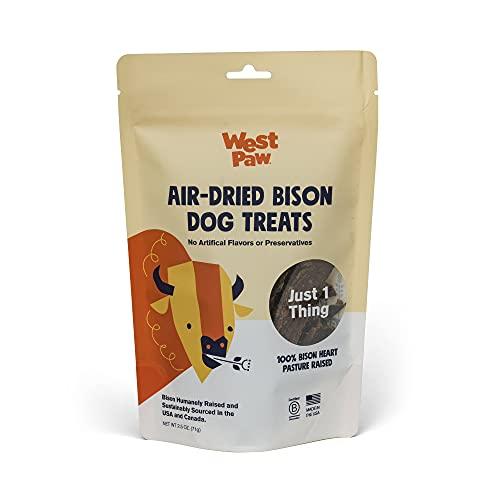 West Paw Bison Heart Air-Dried Dog Treats