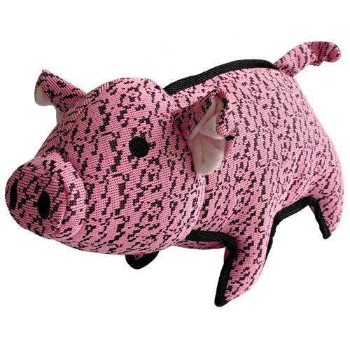 Petlou Farmhouse Pig Dog Toy, 13-in