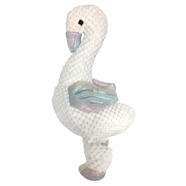 foufouBRANDS FouFIT Jouet pour chien Cygne noué Under-The-Sea, Grand