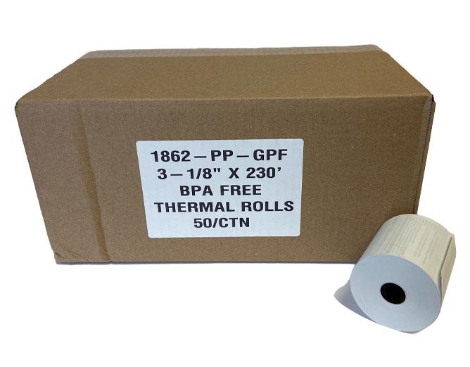 Point of Sale Printer Rolls 3 1/8" (case of 50) -GPFD Item #2000406