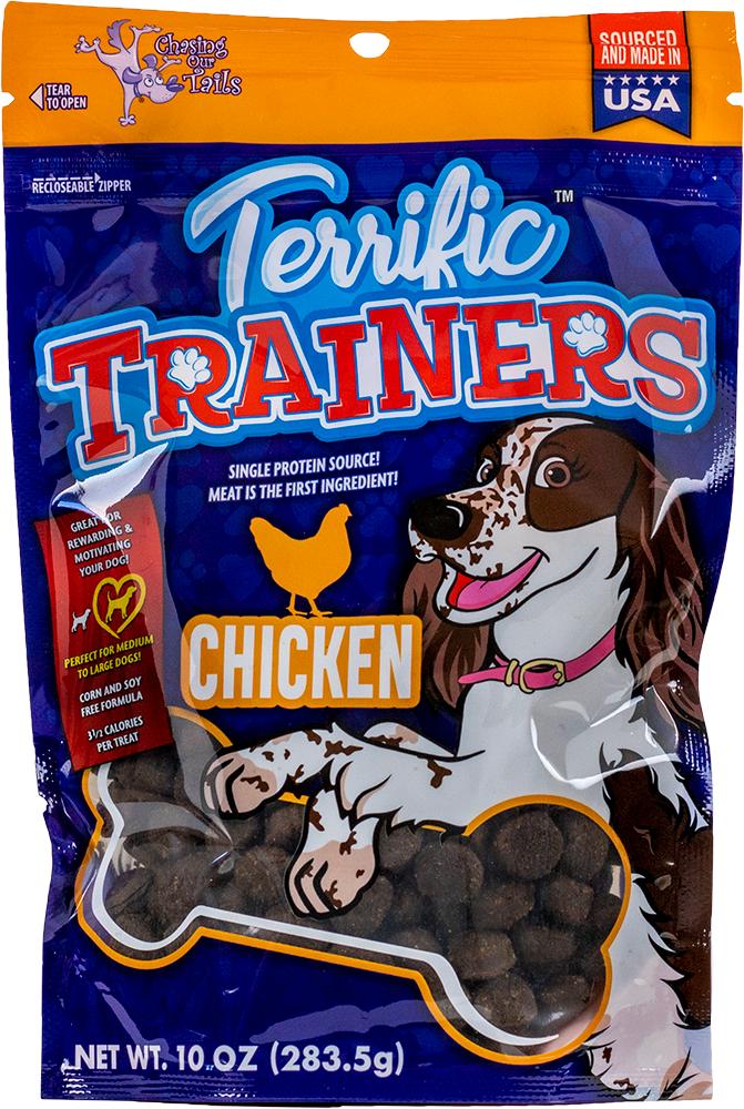 Chasing Our Tails Terrific Trainers Chicken Dog Treats