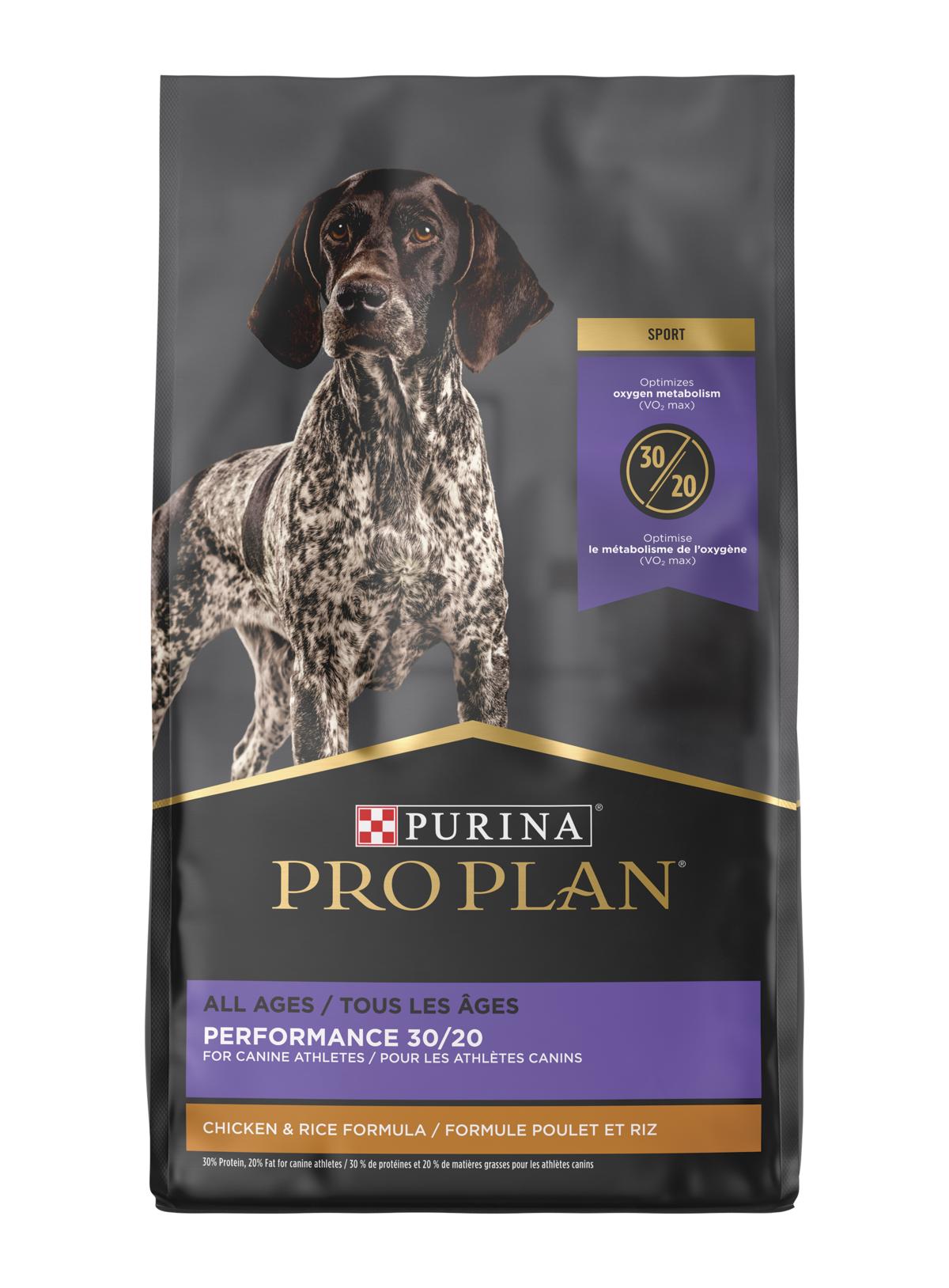 Purina Pro Plan Sport Performance 30/20 Chicken & Rice Formula All Ages Dry Dog Food, 17-kg