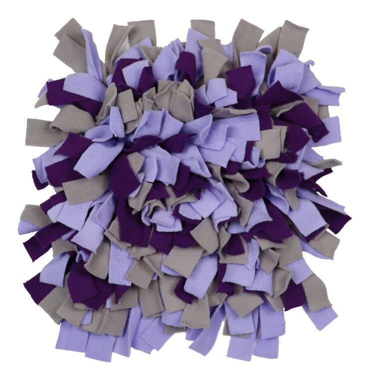 foufouBRANDS fouFIT Hide 'n Seek Snuffle Mats Dog Toy, Purple
