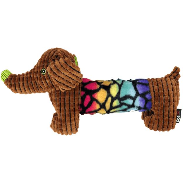 Dogline Dog with Moving Ears Dog Toy, 13.5-in