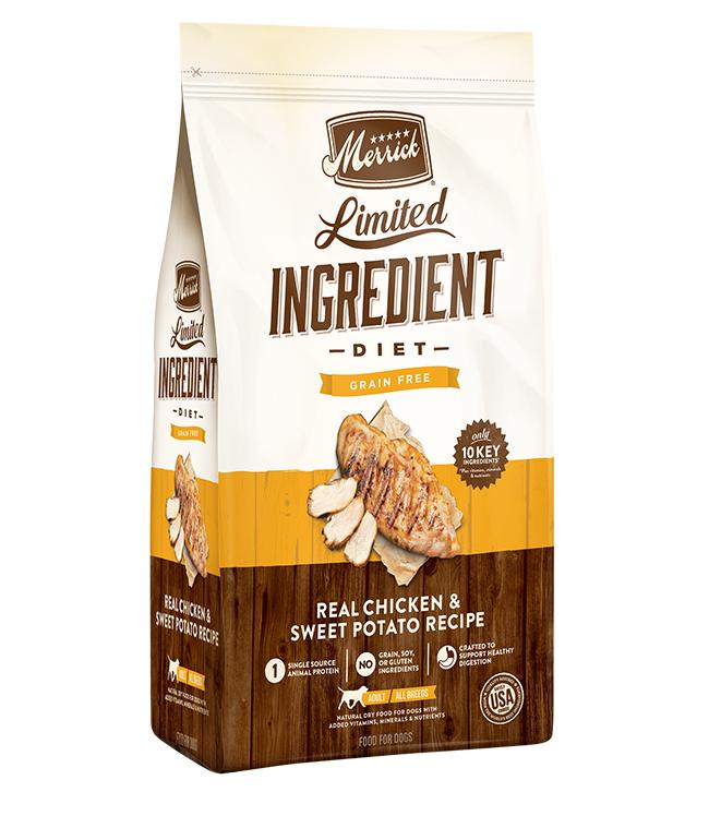 Merrrick Limited Ingredient Diet Real Chicken & Sweet Potato Grain-Free Dry Dog Food