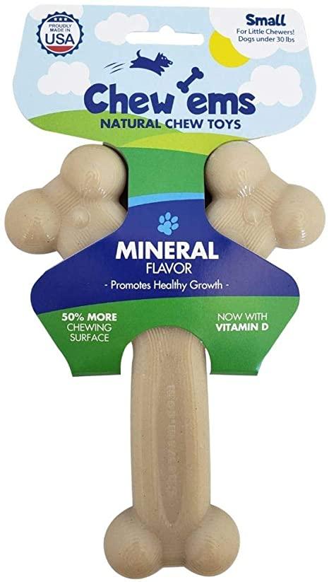 Chew'ems Healthy Chew Mineral Dog Toy, Small