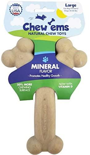 Chew'ems Healthy Chew Mineral Dog Toy, Large