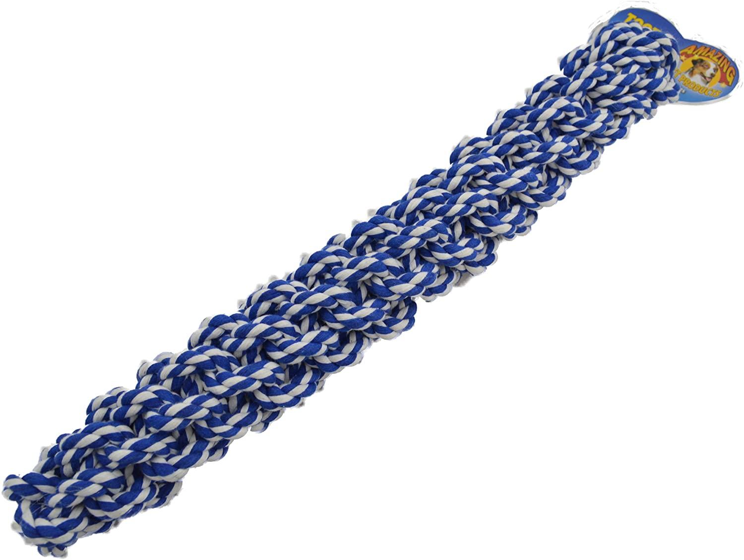 Amazing Pet Products Retriever Rope Dog Toy, Blue, 18-in
