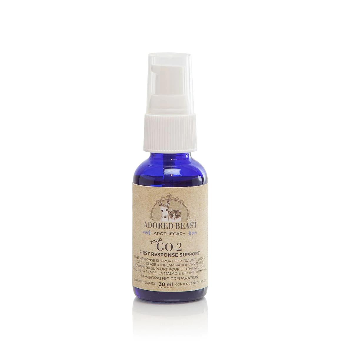 Adored Beast Apothecary Your Go 2 First Response Support Topical Spray for Pets, 30-mL