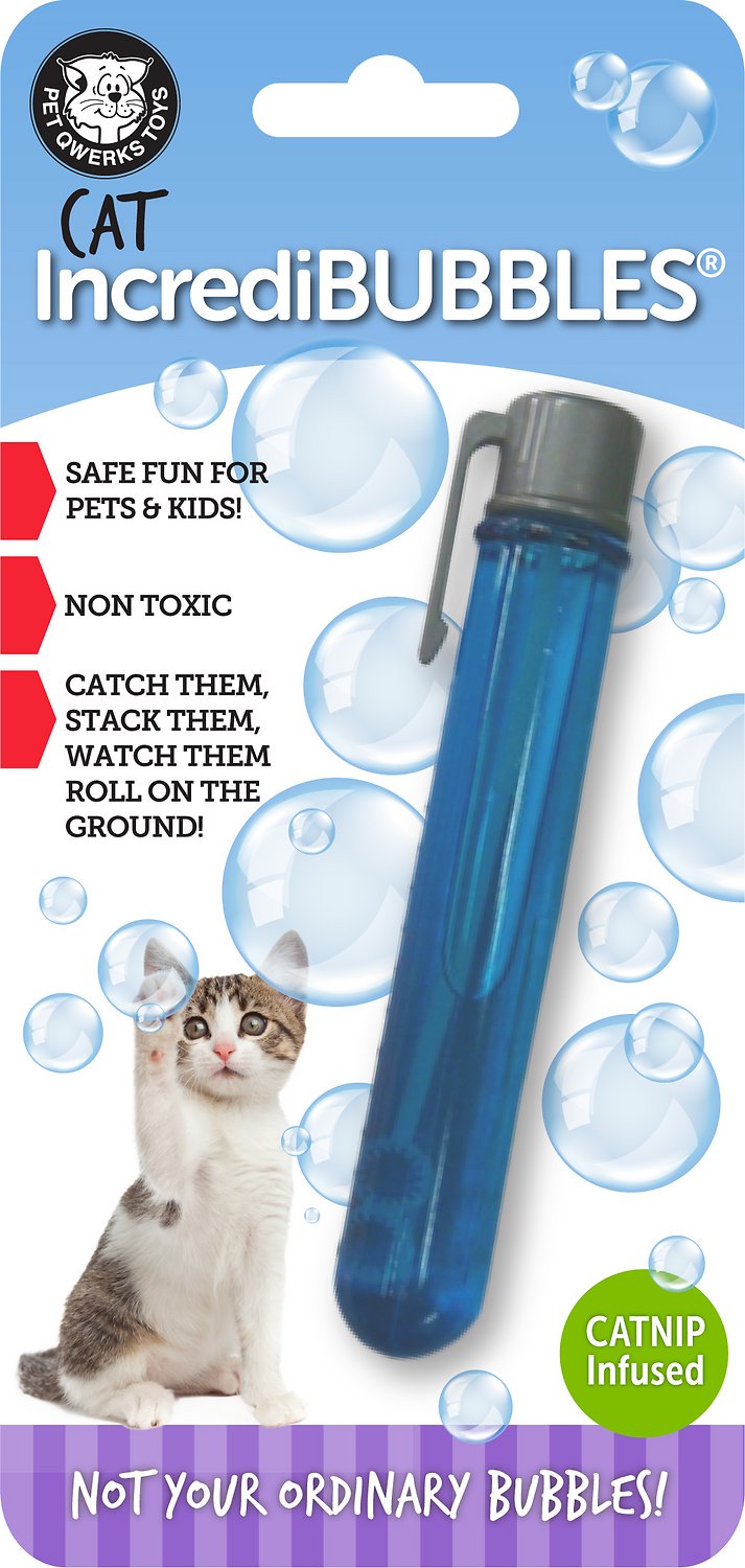 Pet Qwerks Incredibubbles Catnip Infused Cat Toy