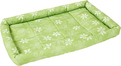 MidWest Paradise Teflon Fabric Protector Pet Bed, Green Floral