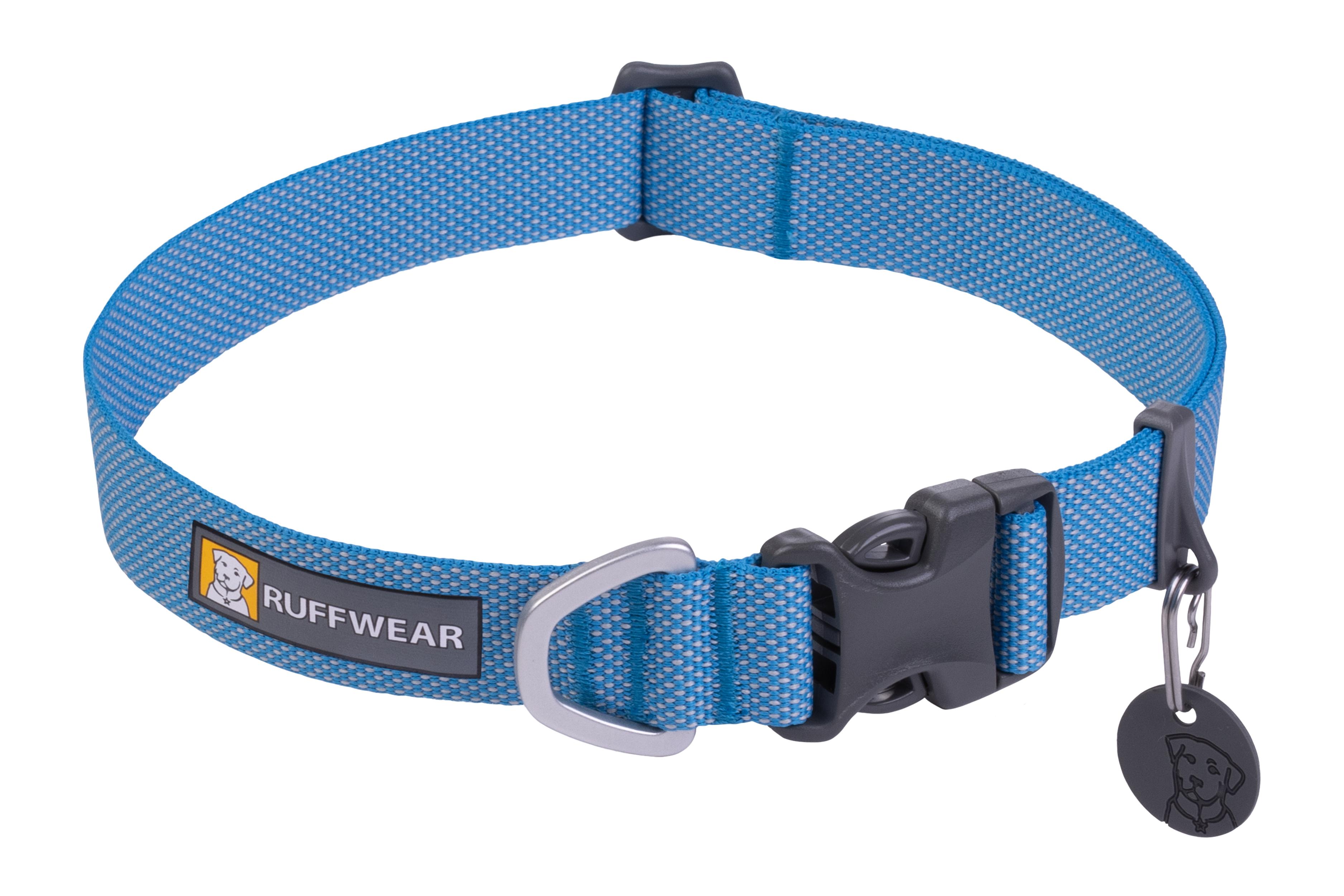 Ruffwear Hi & Light Dog Collar, Blue Dusk (**)