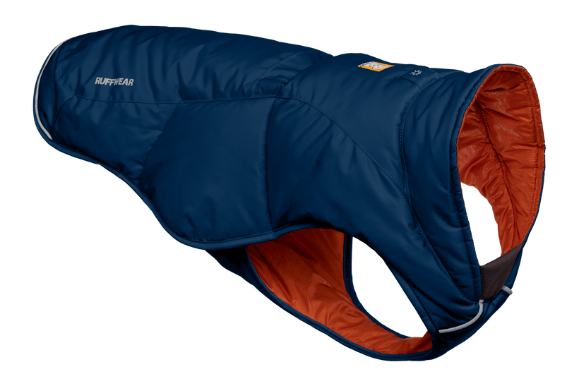 Ruffwear Quinzee Dog Jacket, Blue Moon, Medium (**)