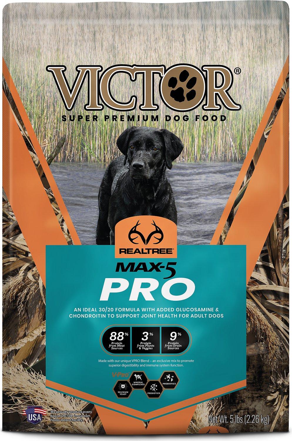 Victor Realtree Max-5 Pro Dry Dog Food, 5-lb