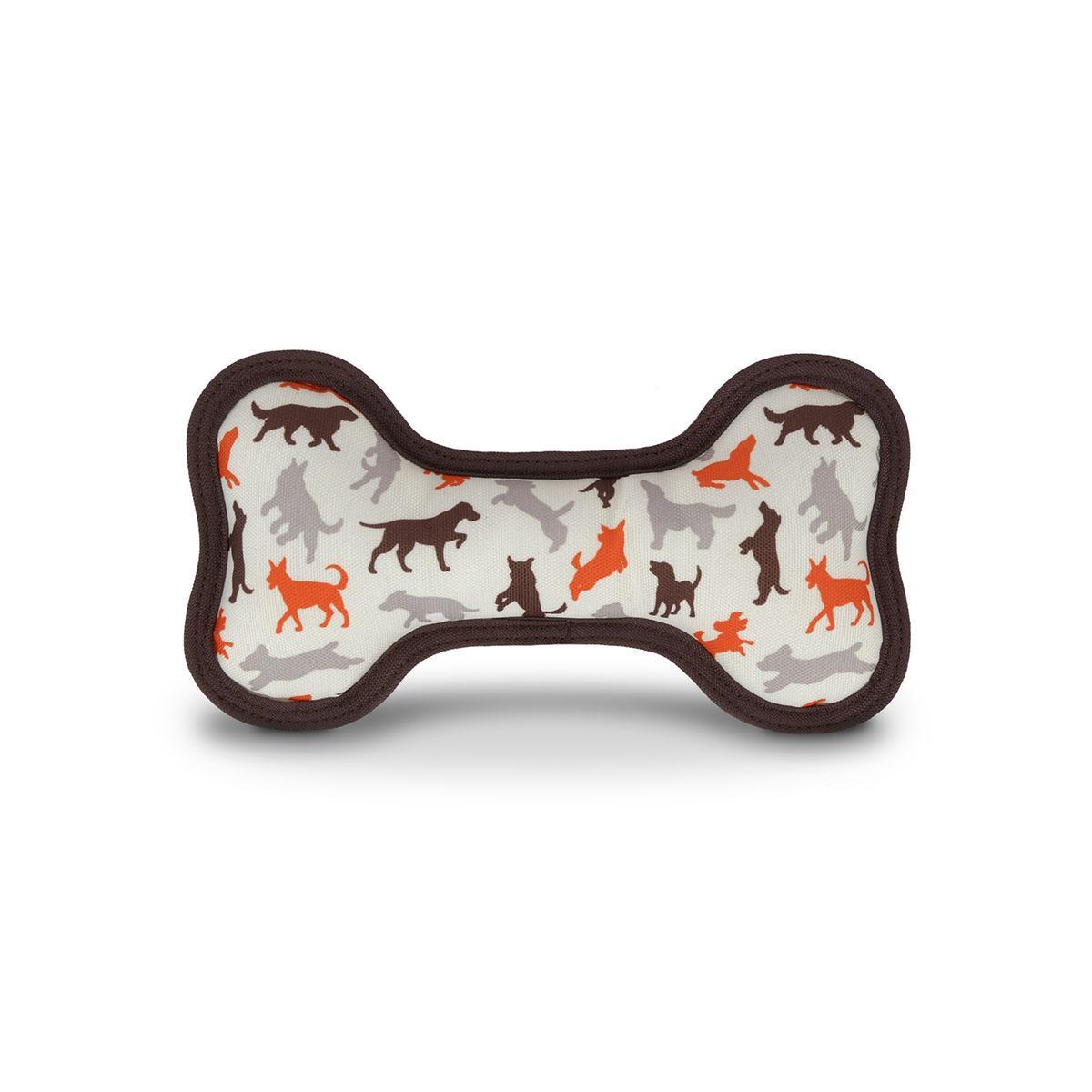 P.L.A.Y. ECO Bone Scout & About Dog Toy, Vanilla