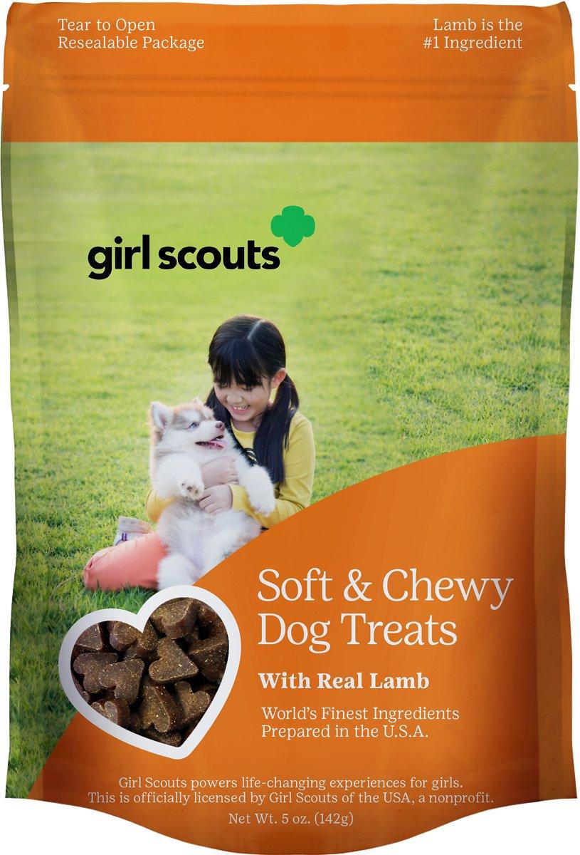 Girl Scouts Lamb Soft & Chewy Dog Treats