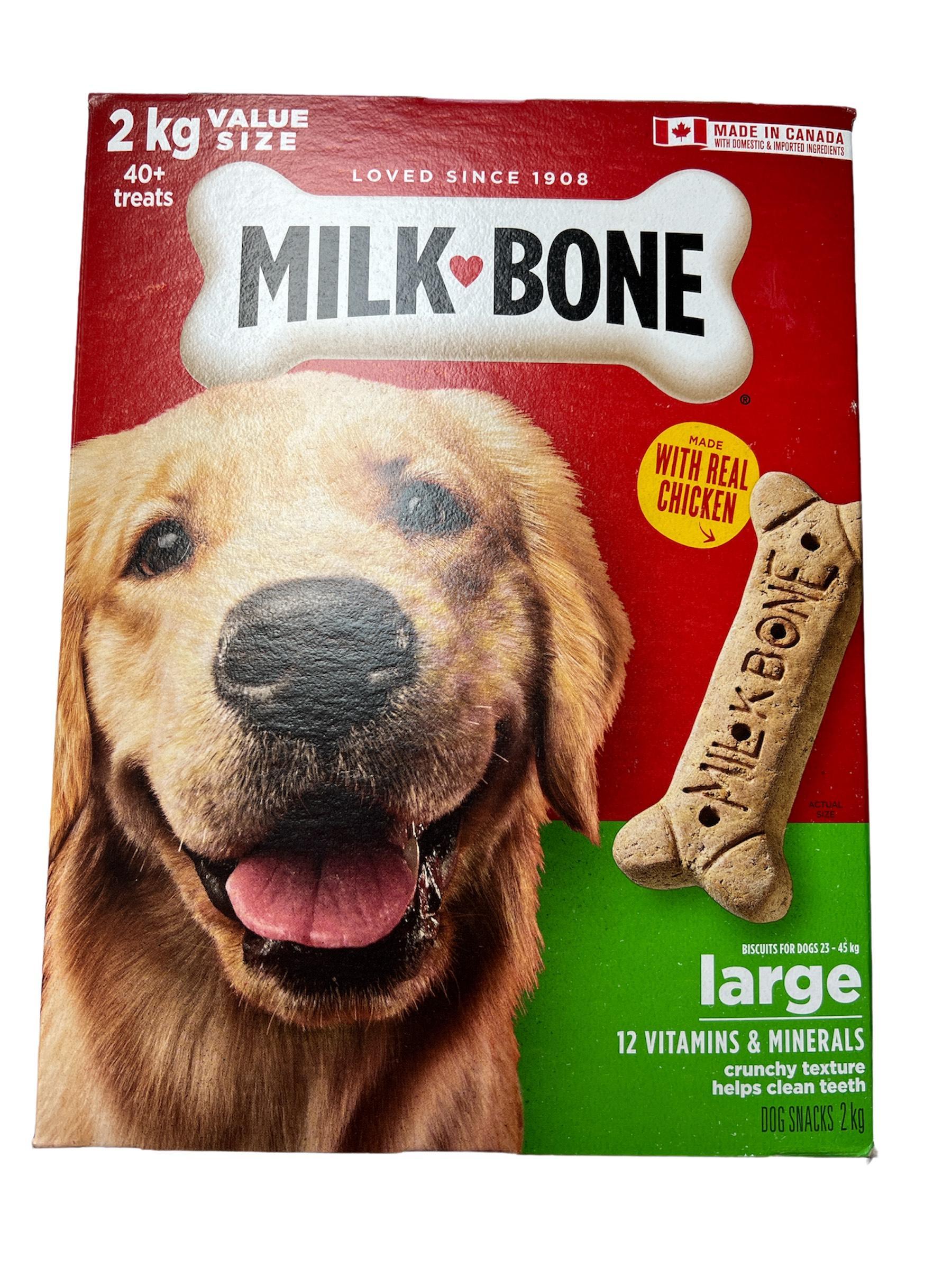 Milk-Bone Original Large Biscuits Chicken Dog Treats, 2-kg