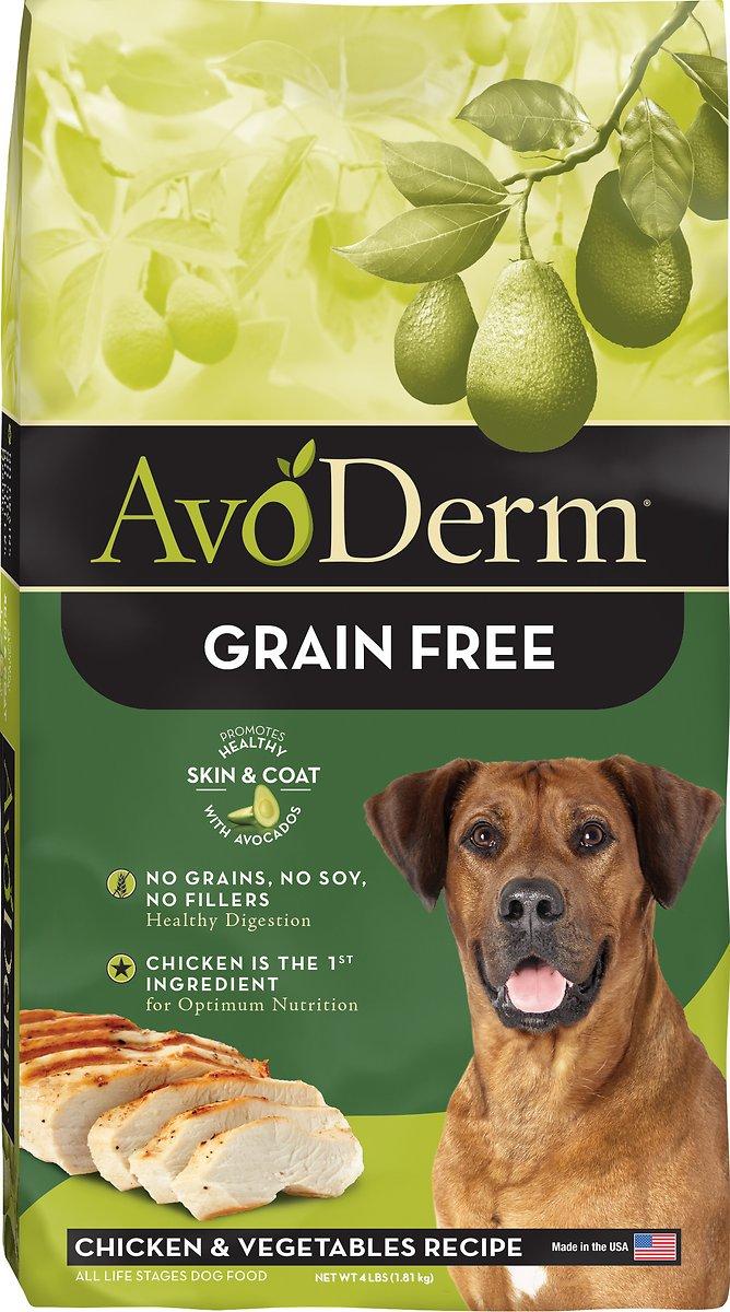 AvoDerm Chicken & Vegetables Grain-Free Dry Dog Food