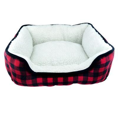 Slumber Pet Cuddler Pet Bed, Buffalo Check