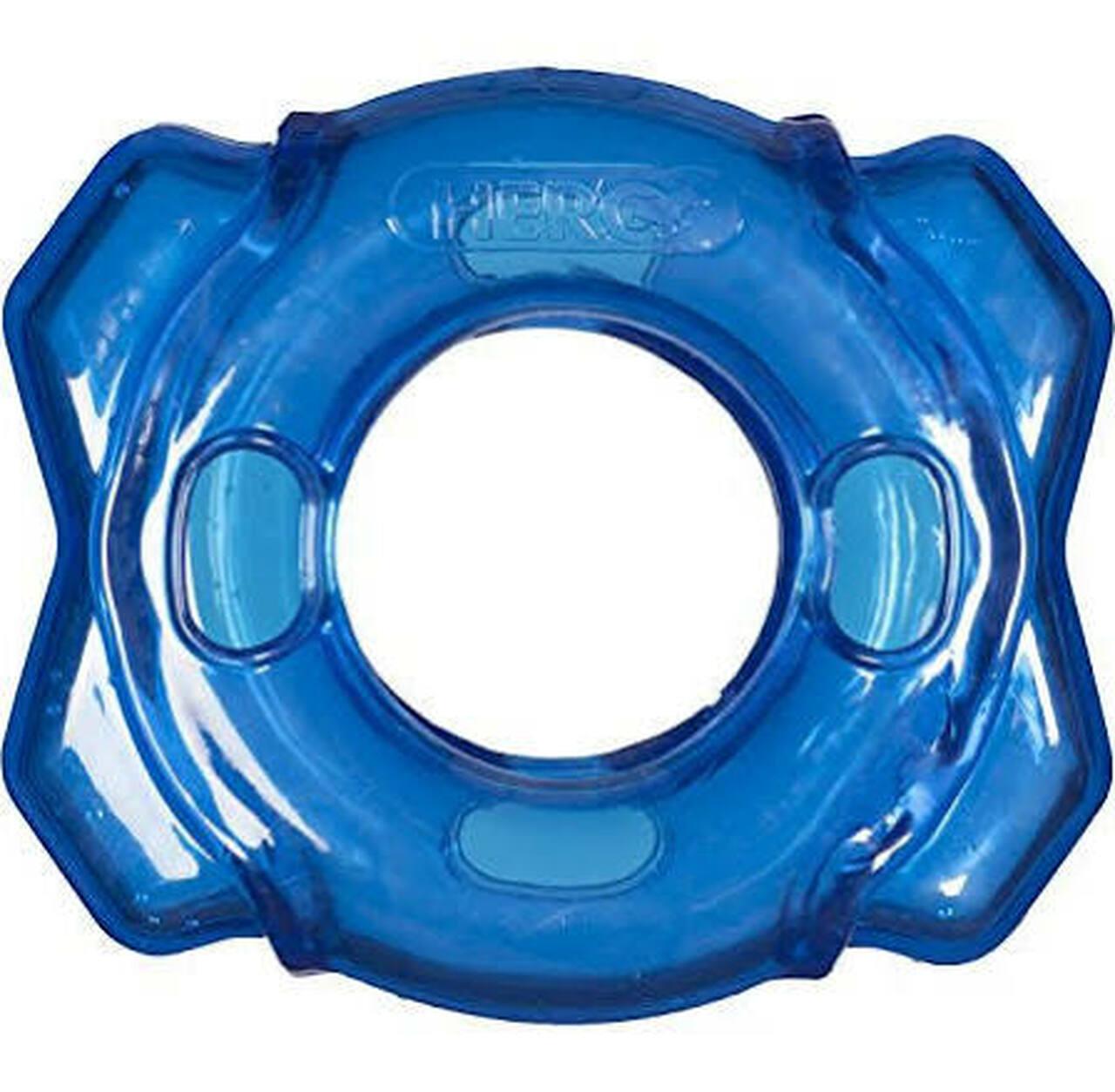 Hero Treat 'N Play Foraging Ring Treat Dispensing Dog Toy, Blue, 5-in