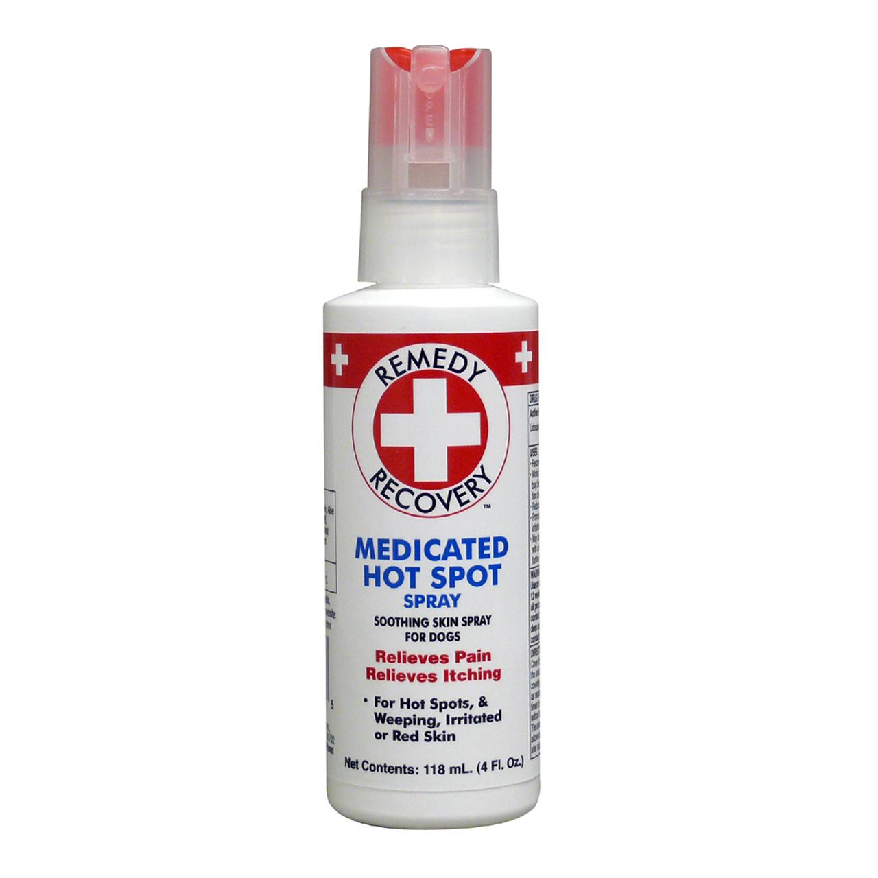 Remedy+Recovery Medicated Hot Spot Spray for Dogs, 4-oz