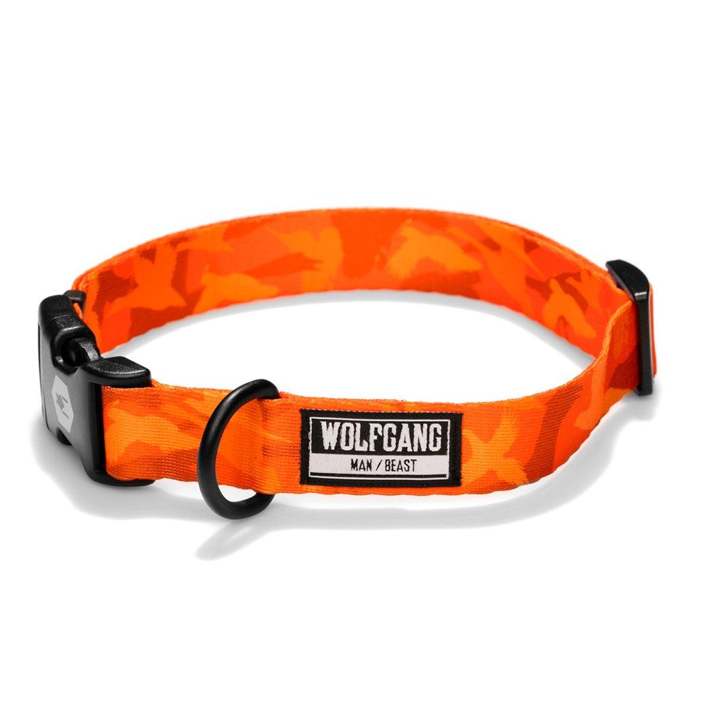 Wolfgang Dog Collar, BirdDog, Medium (1-in x 12-18-in)