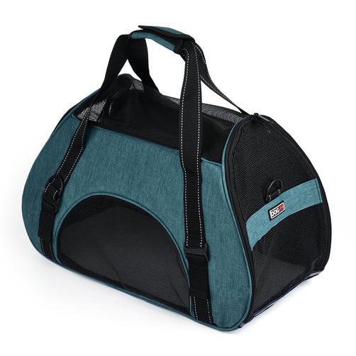 Dogline Pet Carrier Bag, Teal, Medium