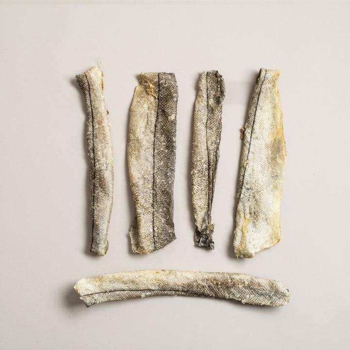 Polkadog Haddock Skins Dog & Cat Treats, 1-lb
