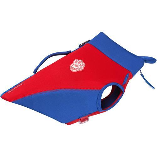 Canada Pooch High Tide Dog Life Jacket, Red/Blue, 26