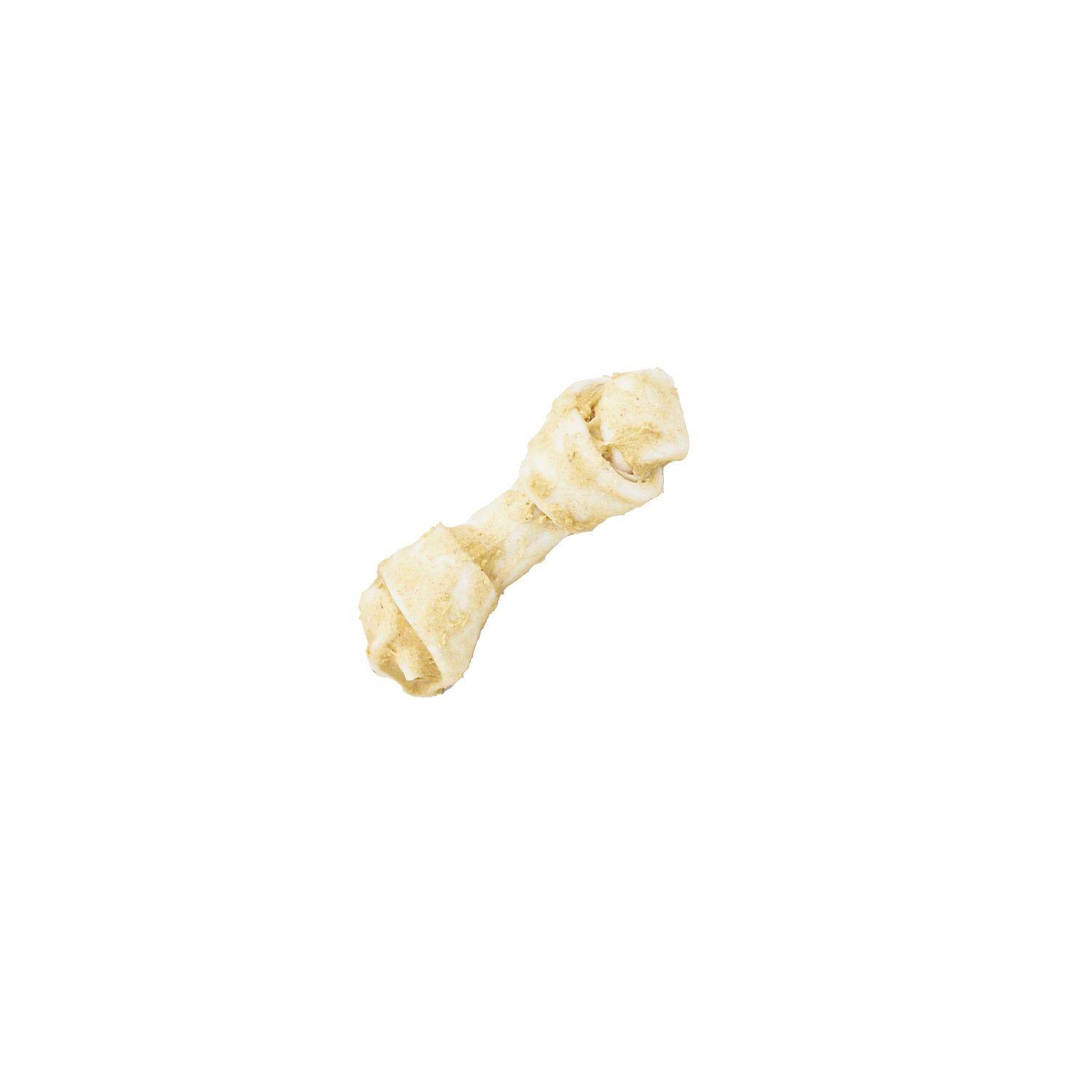 Raw Dog Natural Chews Collagen Bone Bully Stick Flavor Dog Treats, 4-5-in