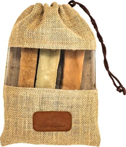 peaksNpaws Premium Himalayan Yak Milk Chews Dog Treats, X-Large