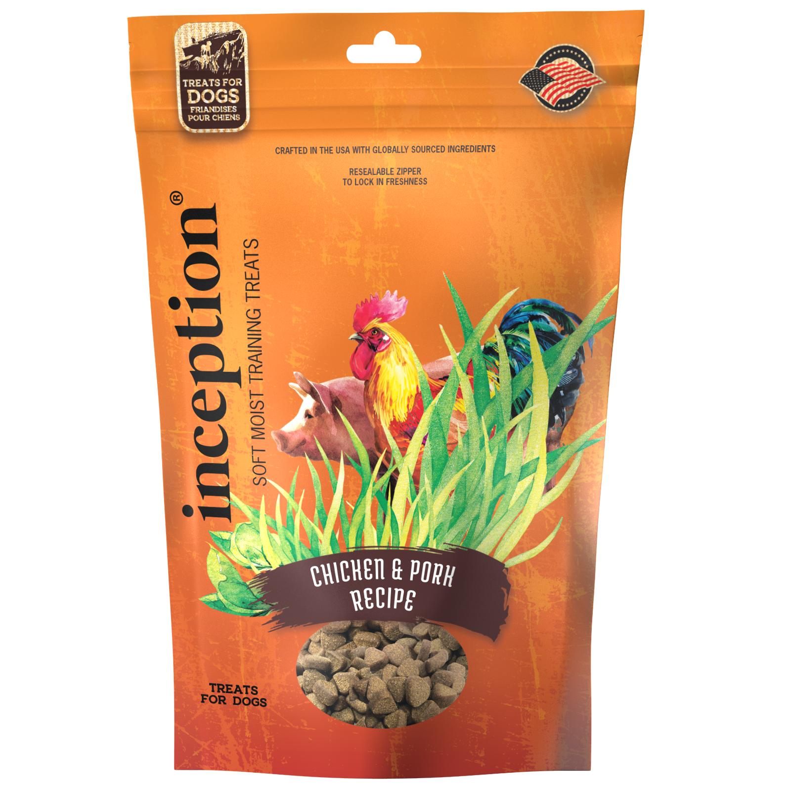 Inception Chicken & Pork Recipe Soft Moist Dog Treats