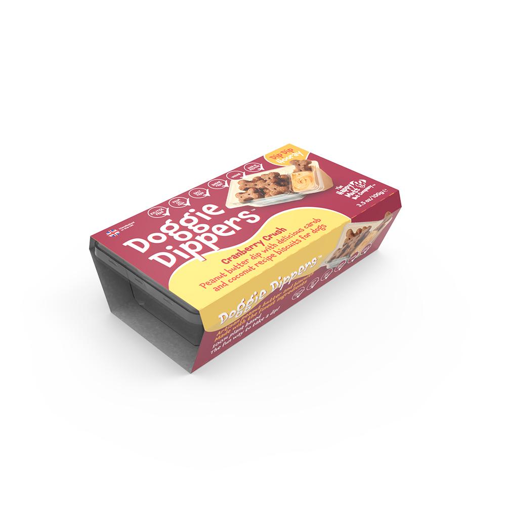 The Happy Mutt Doggie Dippers Cranberry Crush Dog Treats