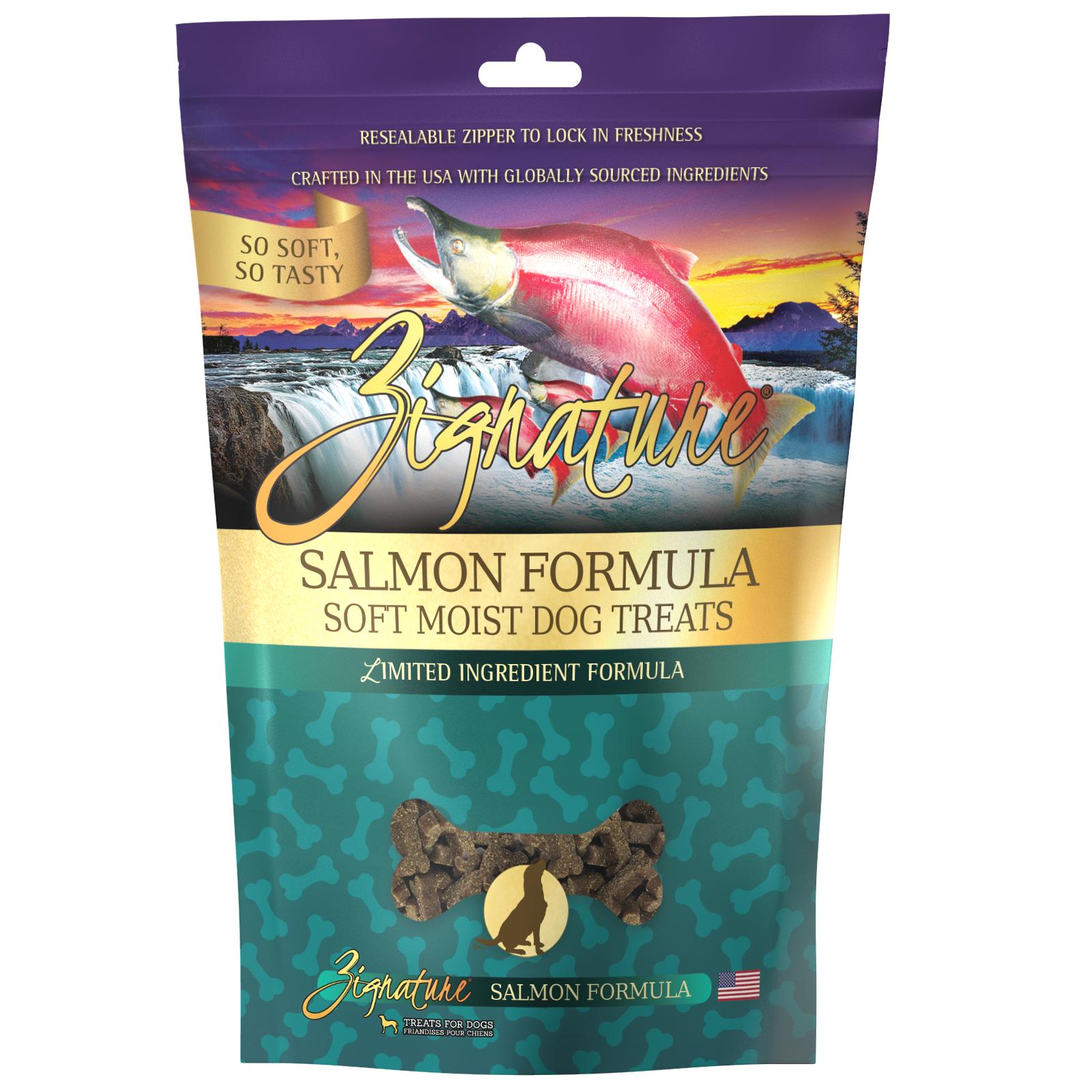 Zignature Salmon Formula Soft Moist Grain-Free Dog Treats