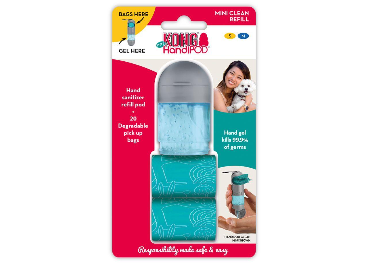 KONG HandiPOD Clean Dog Poop Bag Dispenser Refill