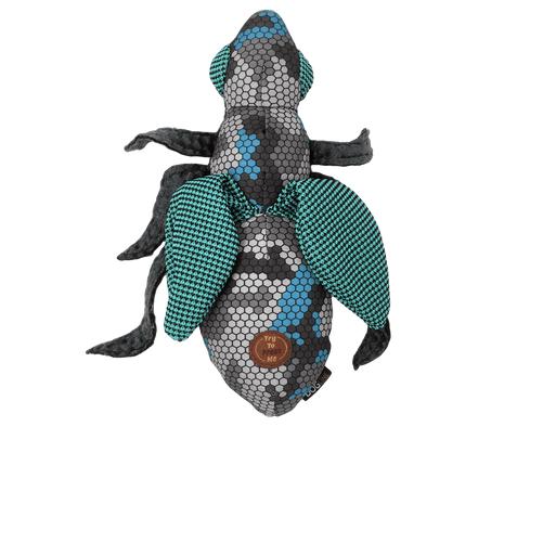 Dogline Techno Fly with Moving Wings Dog Toy, 12-in