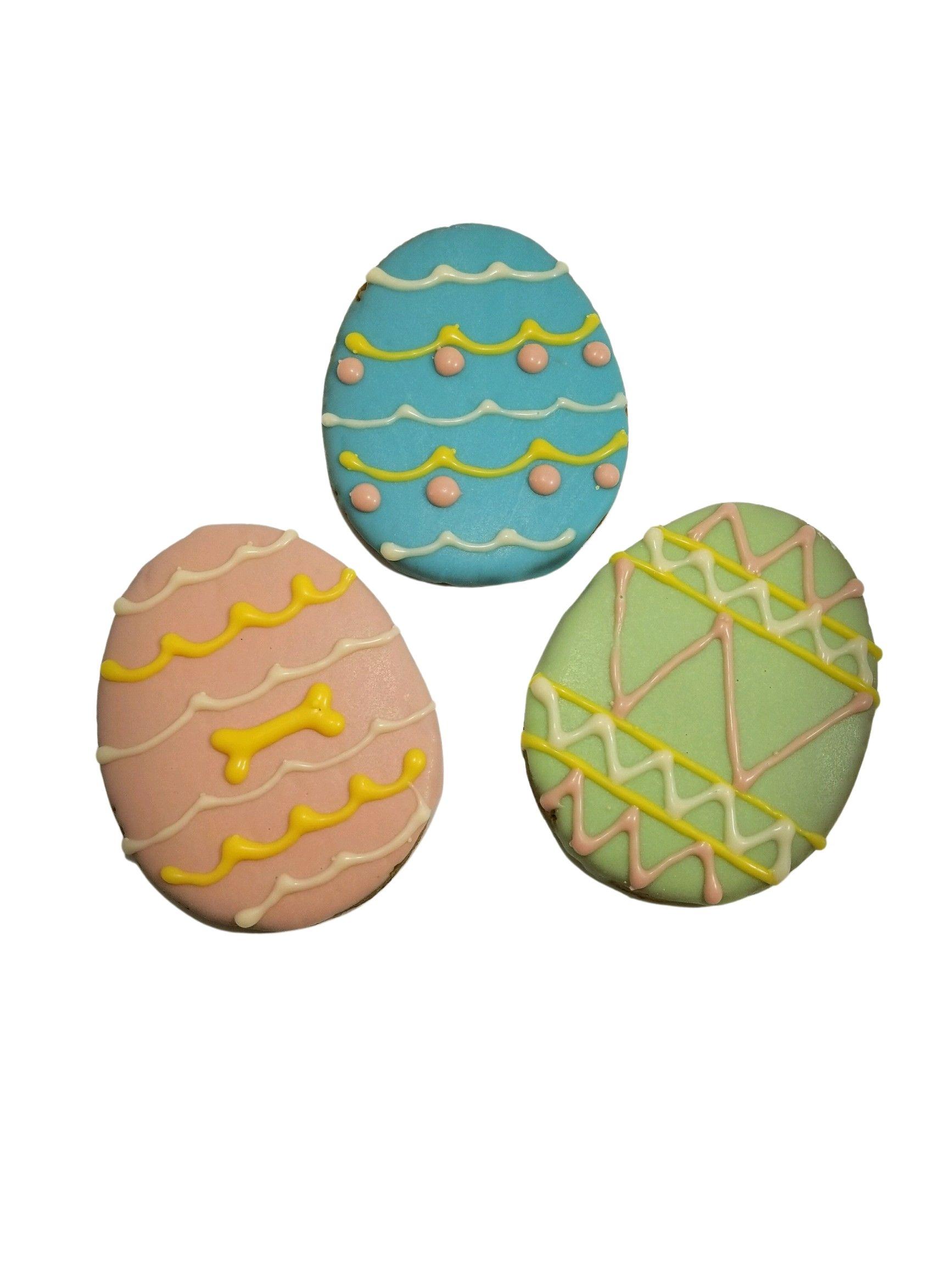 Paws Gourmet Bakery Easter Egg Dog Treats, 3-in x 2.5-in (**)