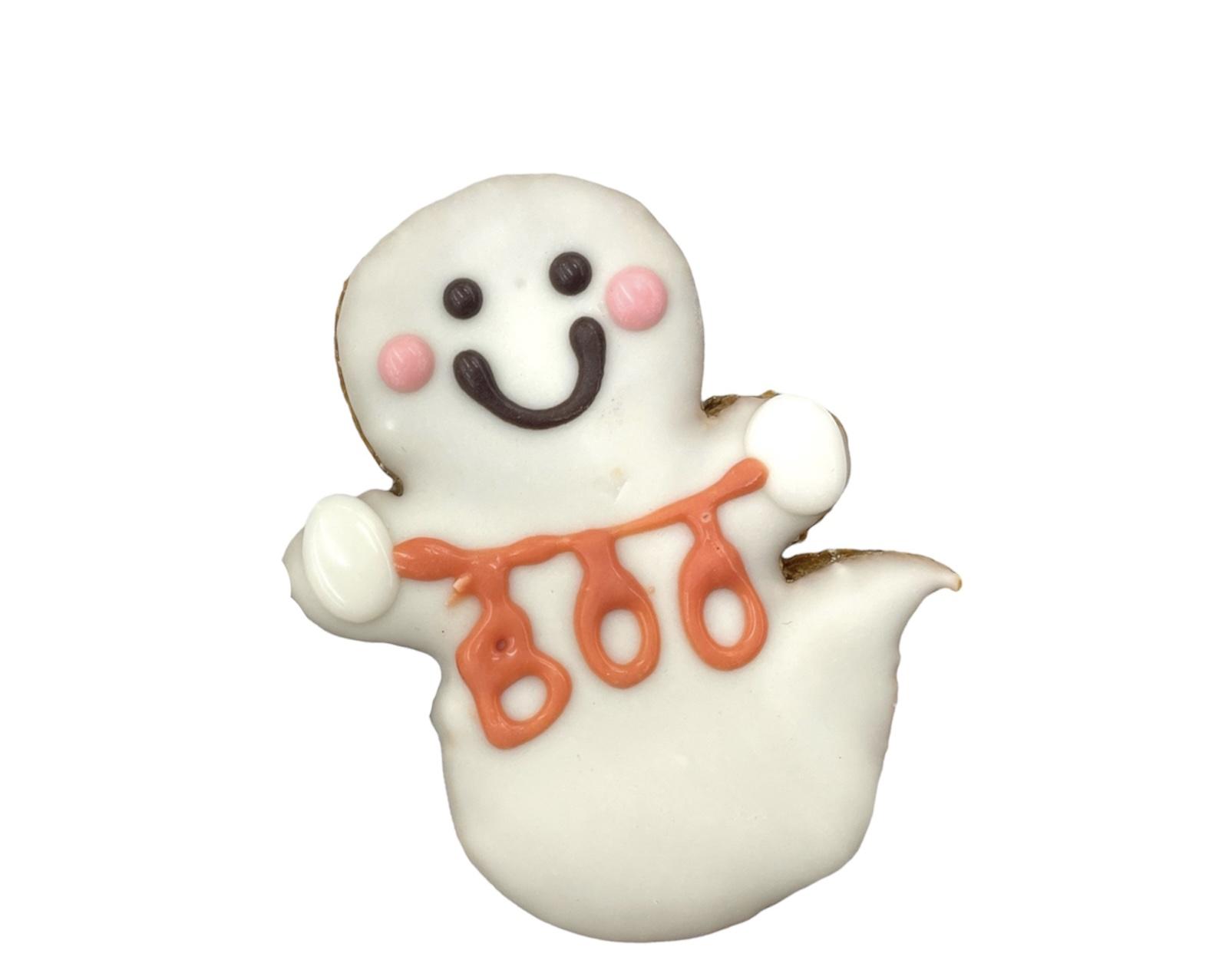 Paws Gourmet Bakery Halloween Ghost Dog Treats, 4-in x 3-in