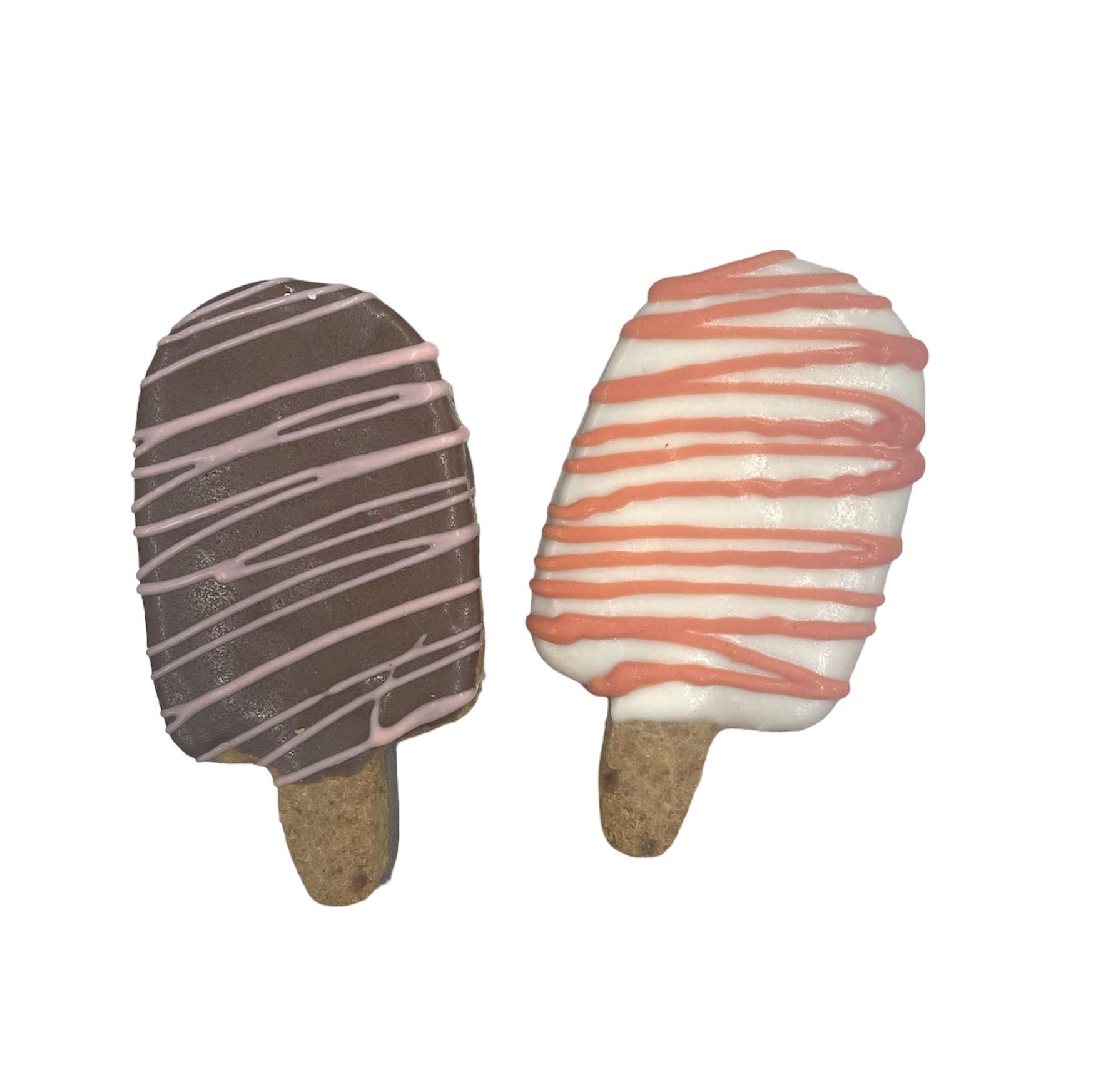 Paws Gourmet Bakery Summer Ice Cream Bars Dog Treats, 3.5-in x 2-in (**)