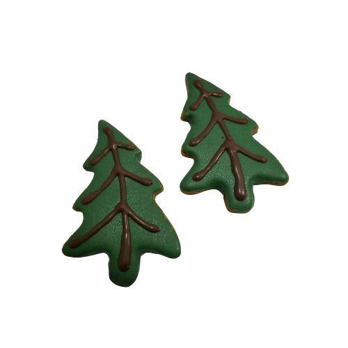 Paws Gourmet Bakery Winter Evergreen Trees Dog Treats (**)