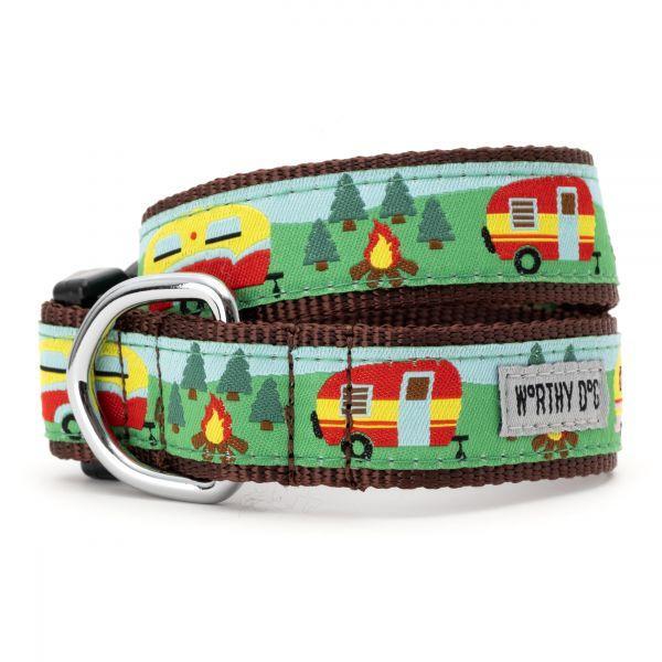 The Worthy Dog Collar for Dogs, Happy Camper, X-Small